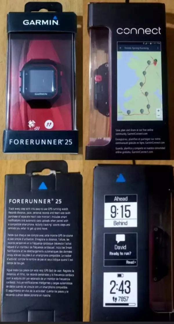 Portada de Garmin Reloj GPS Forerunn