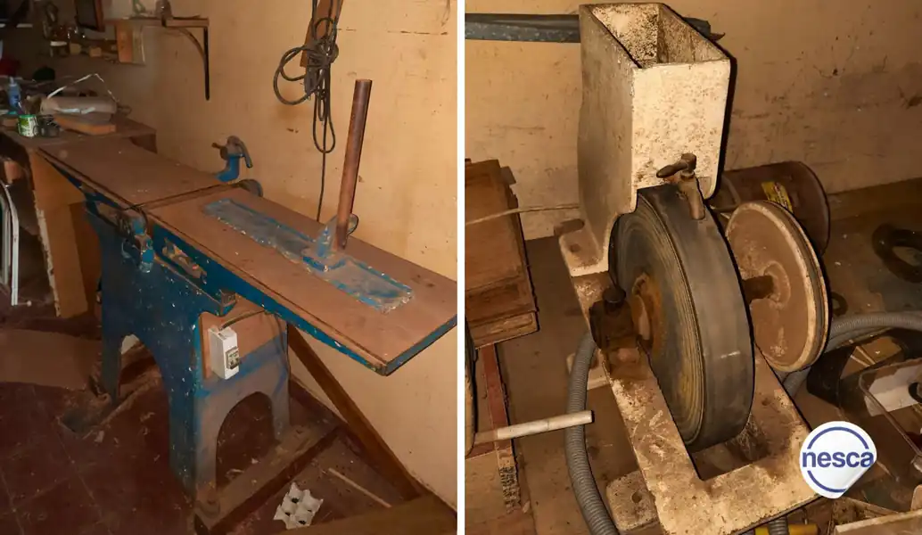 Portada de Garlopa Cepilladora 31 cm + Afilador