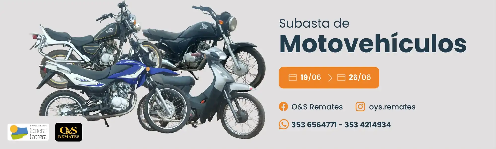 Motovehiculos-OyS Gral Cabrera