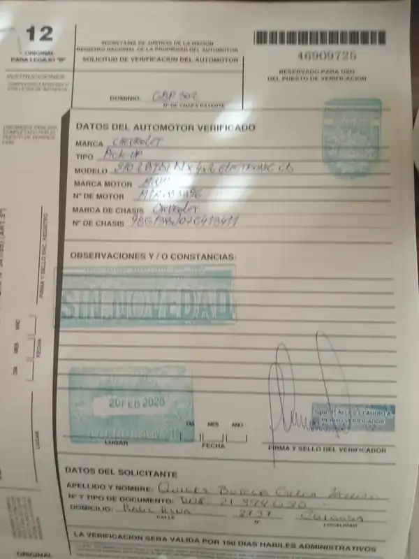 Foto de OPORTUNIDAD PICK-UP CHEVROLET S10 TDI 4X2